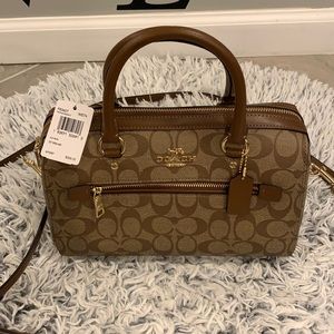 Coach Signature Satchel Bag